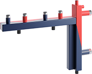 Multiple temperature zone hydraulic separator